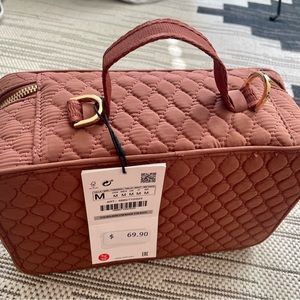NWT: Zara- Jewel Toiletry crossbody bag.